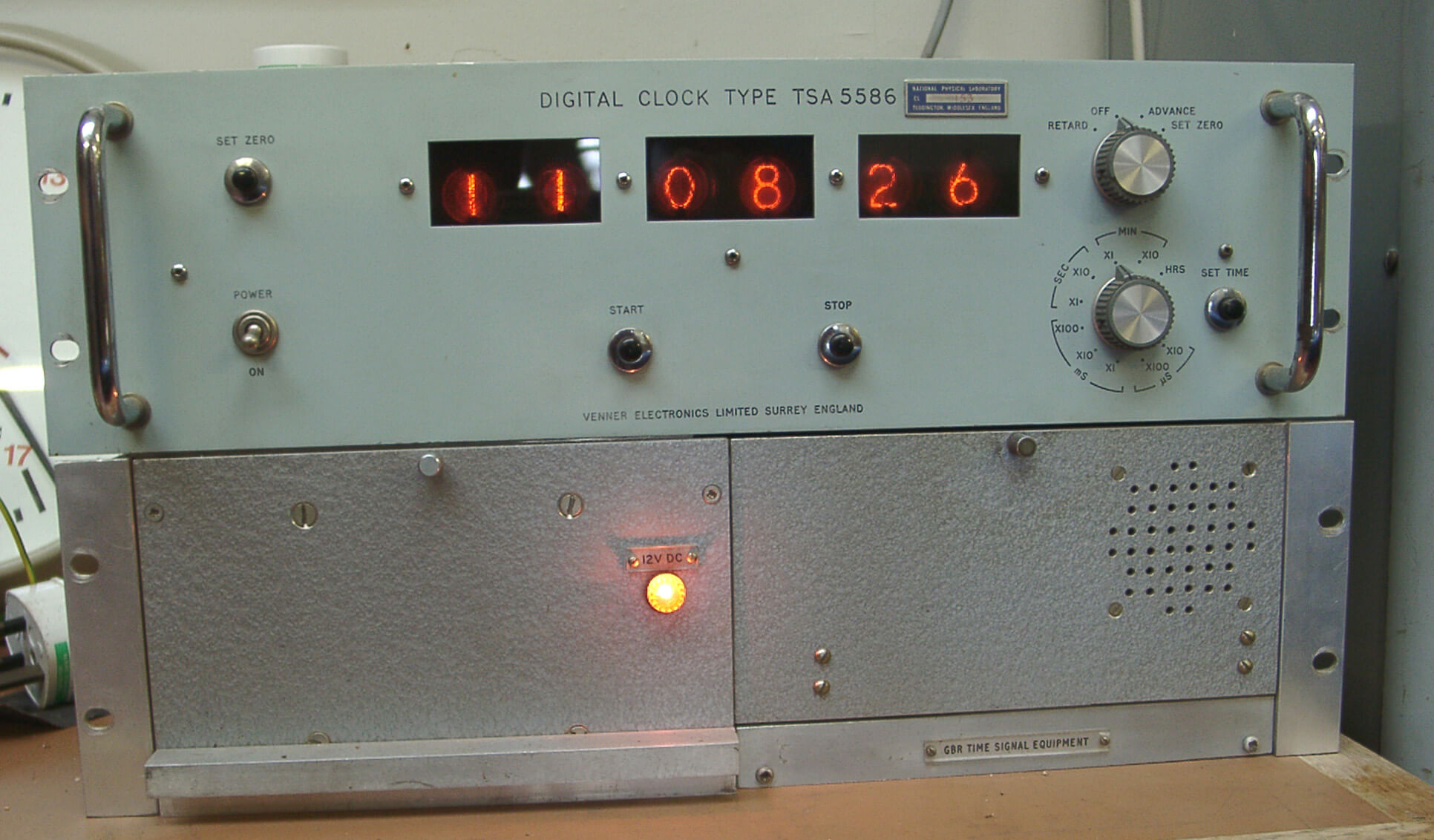 310 Venner Atomic Clock & GBR TS Equip